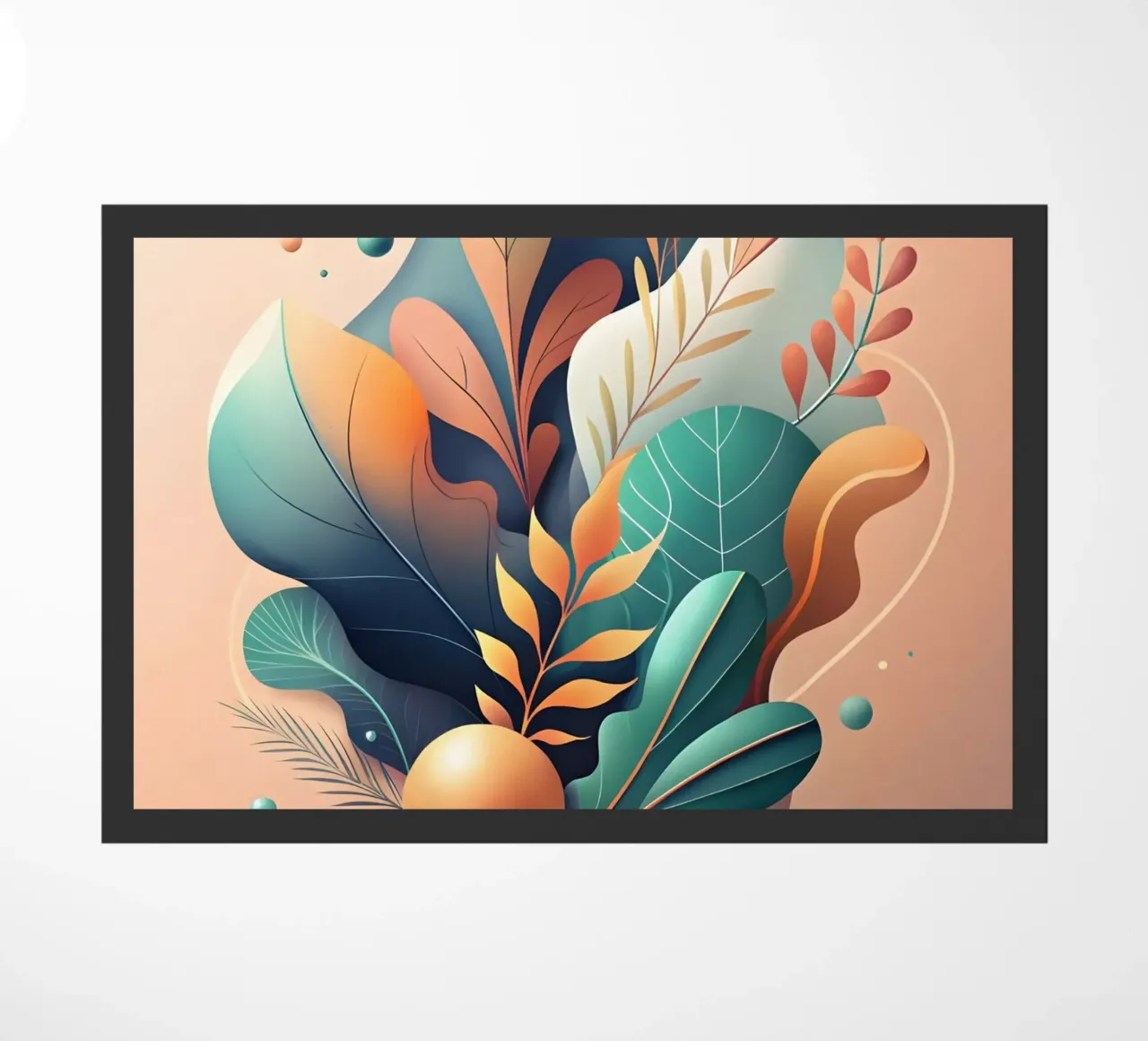 Abstrait automnal paillasson de Artistic-shop