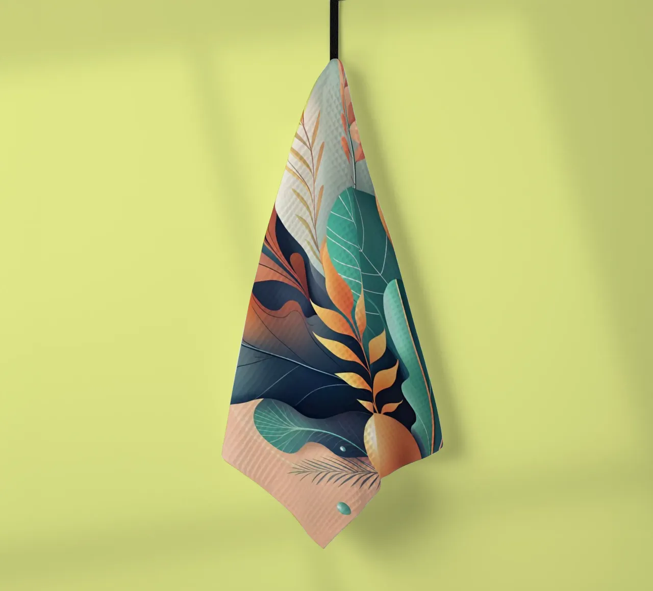 Herbstliche Abstraktion Geschirrtuch von Artistic-shop