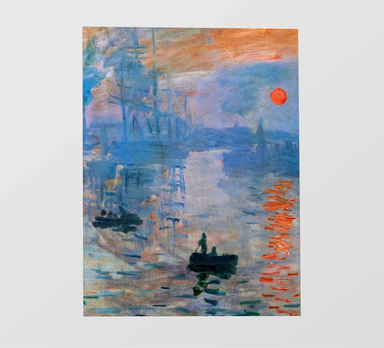 Impressione di Monet all'alba pellicola backlit da Art in Color