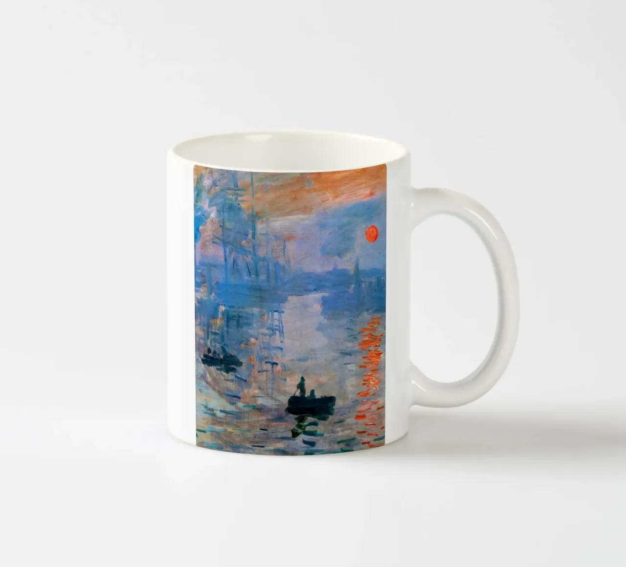 Impressione di Monet all'alba tazza in ceramica da Art in Color