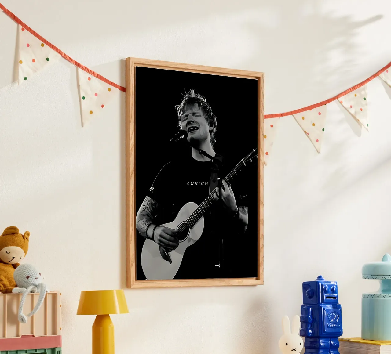 Ed Sheeran plexiglass da Music Vibes