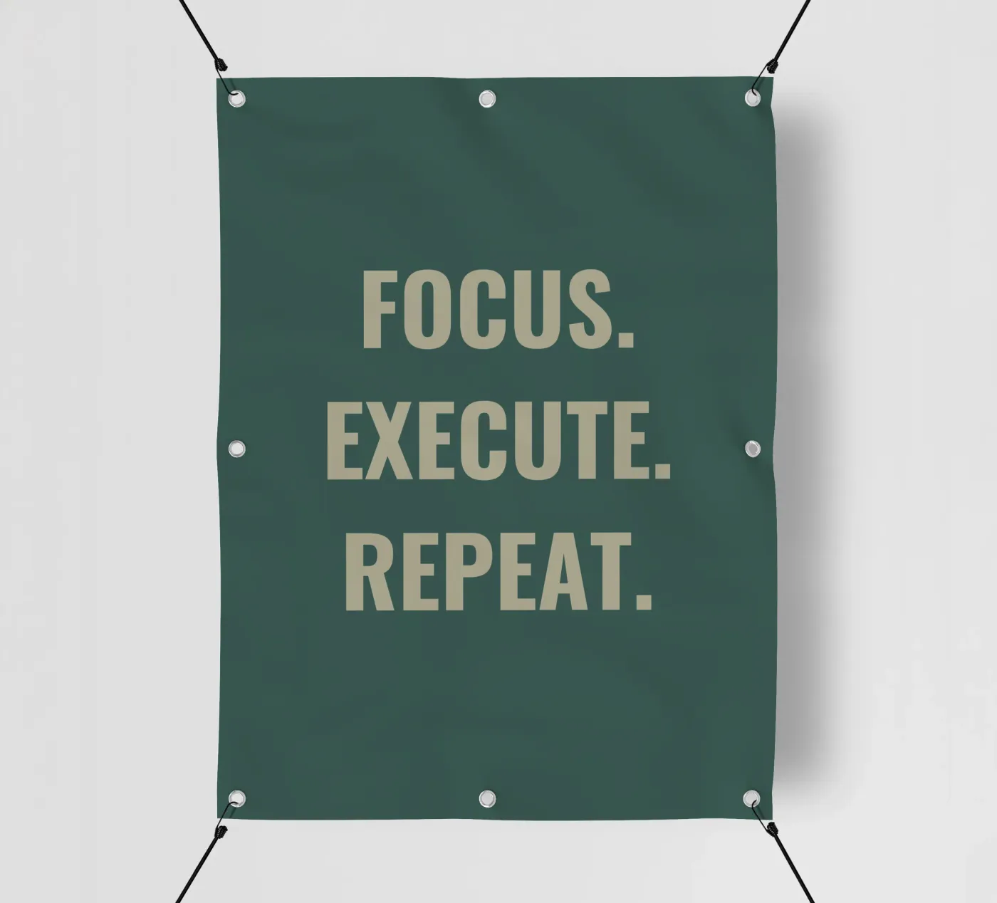 FOCUS. EXECUTE. REPEAT. pvc cover by Simple