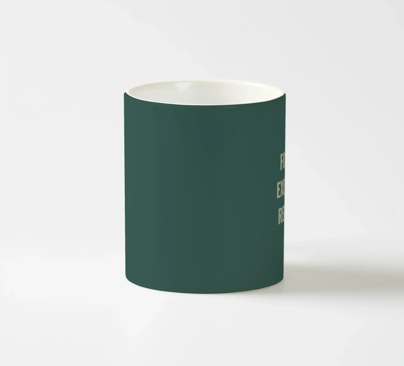 FOCUS. EXECUTE. REPEAT. keramische mok van Simple