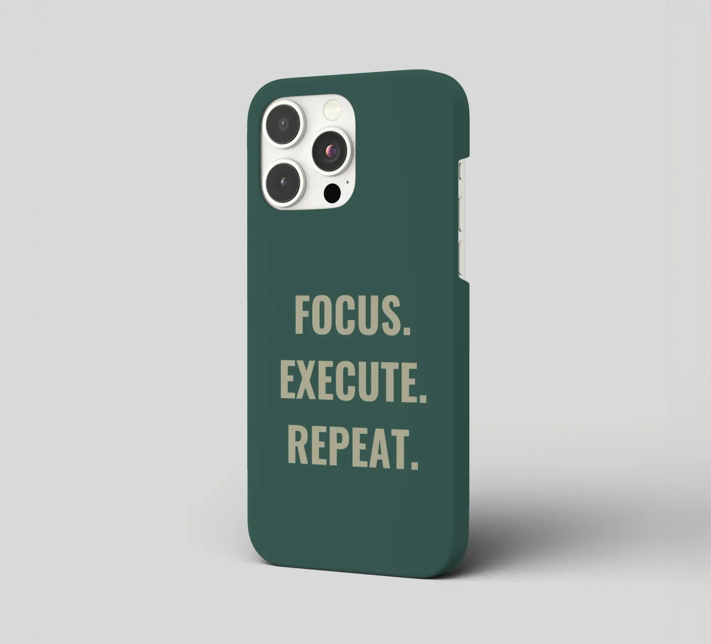 FOCUS. EXECUTE. REPEAT. iphone case by Simple