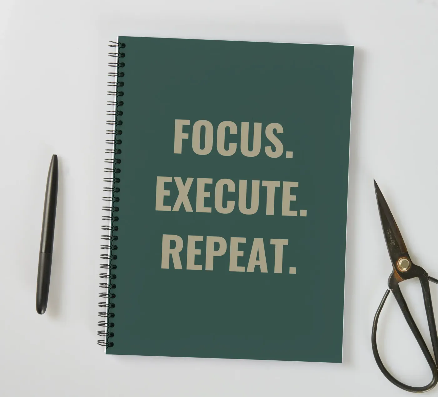 FOCUS. EXECUTE. REPEAT. Ringbuch von Simple