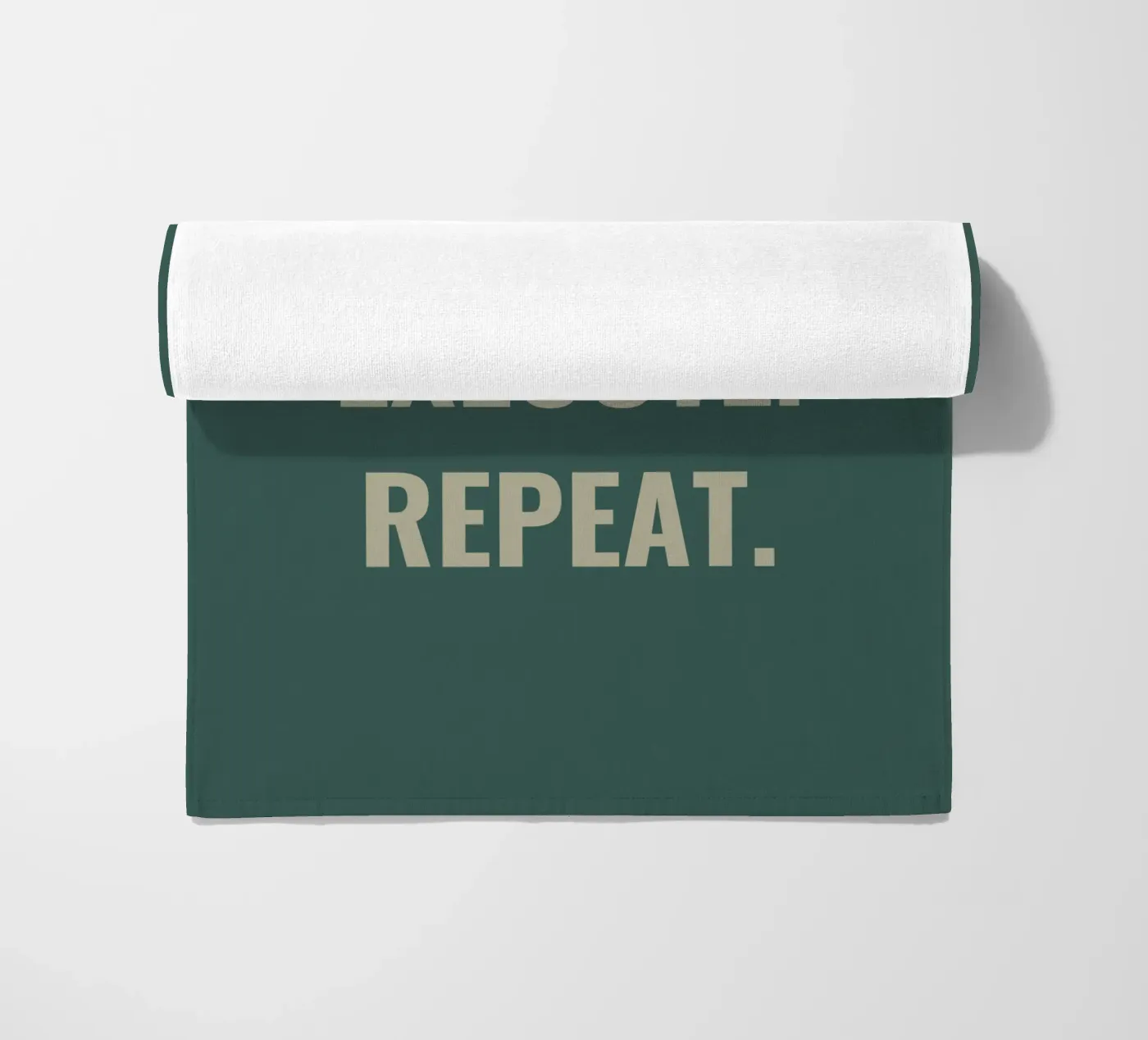 FOCUS. UITVOEREN. HERHALEN. strandhanddoek van Simple