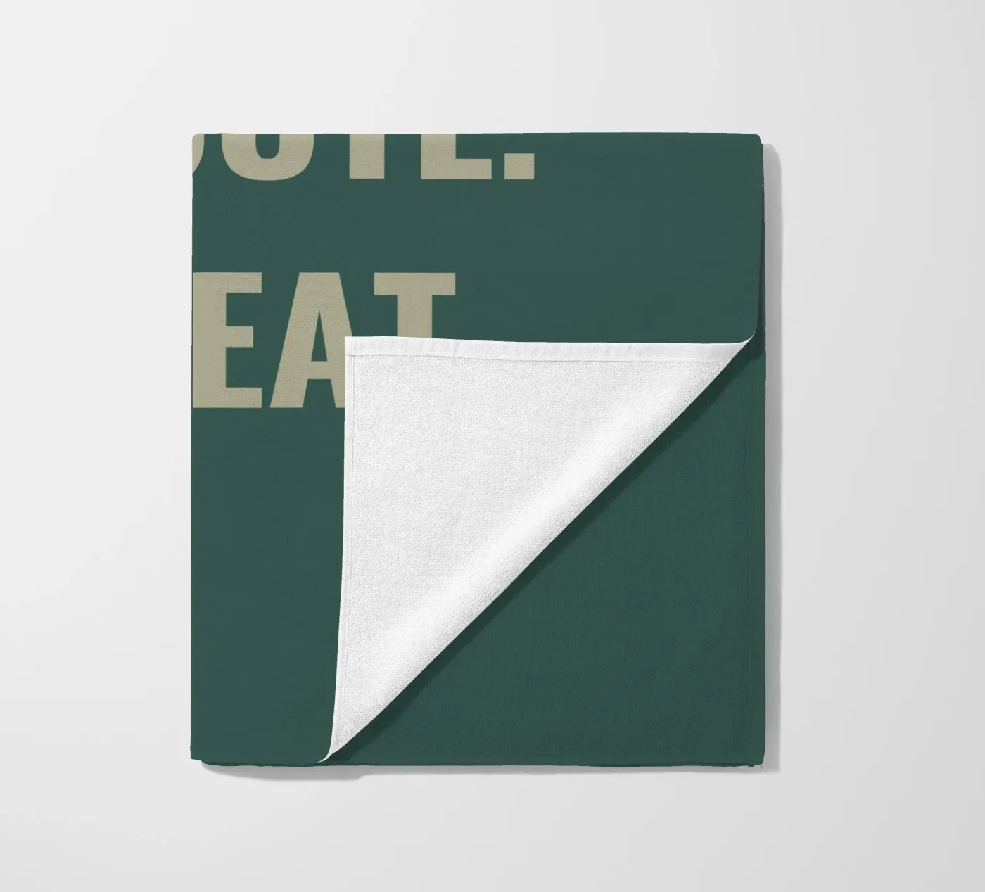 FOCUS. EXECUTE. REPEAT. beach towel by Simple