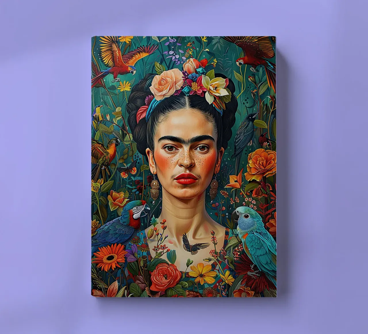 Frida Kahlo "Defiant in Color" notebook by Fantasias Florales