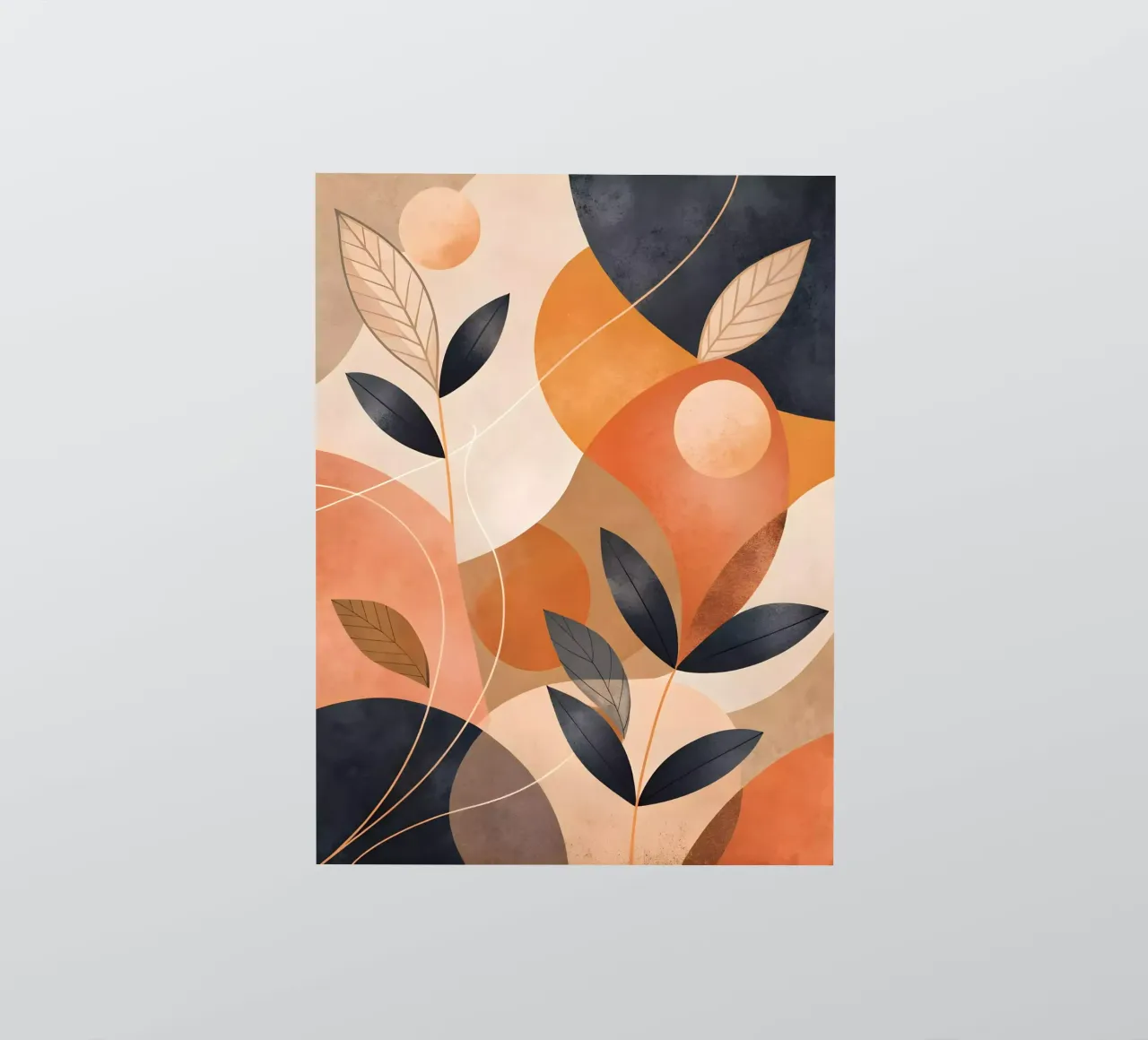 Harmonie automnale autocollant de Artistic-shop