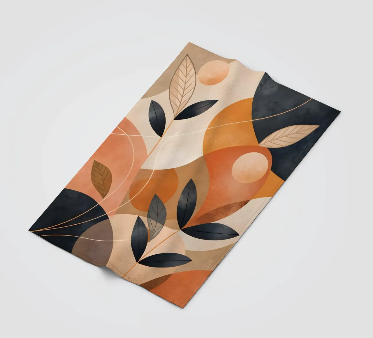 Herbstliche Harmonie Fleecedecke von Artistic-shop