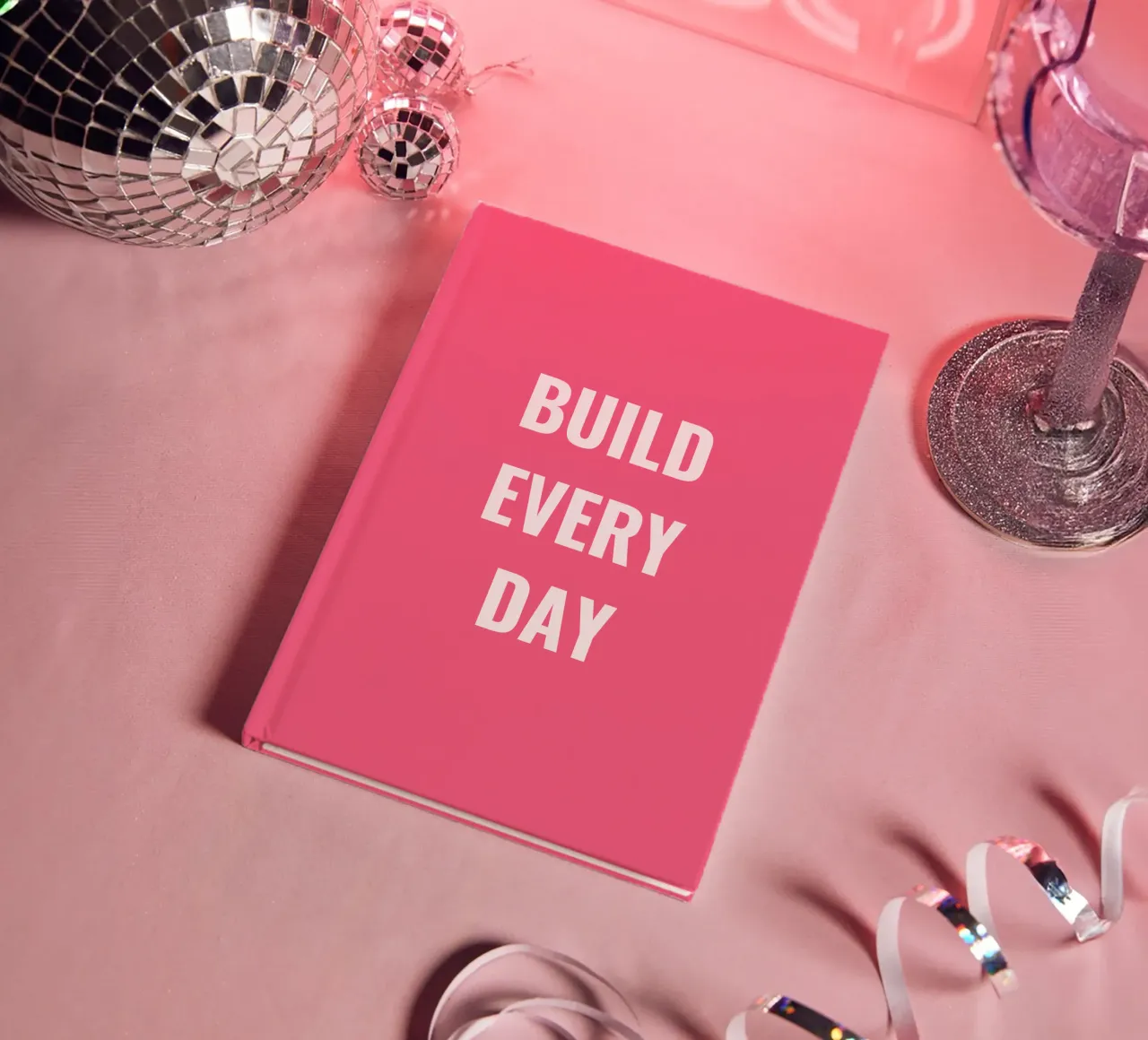 BUILD EVERY DAY notebook by Simple