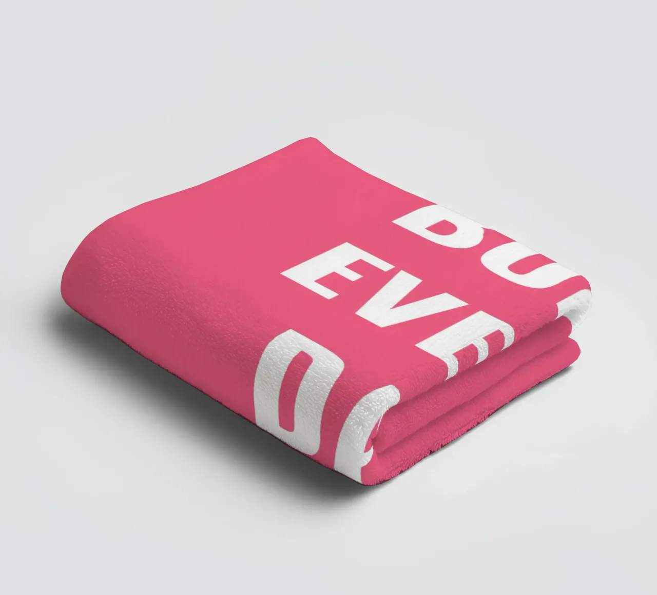 BUILD EVERY DAY towel by Simple