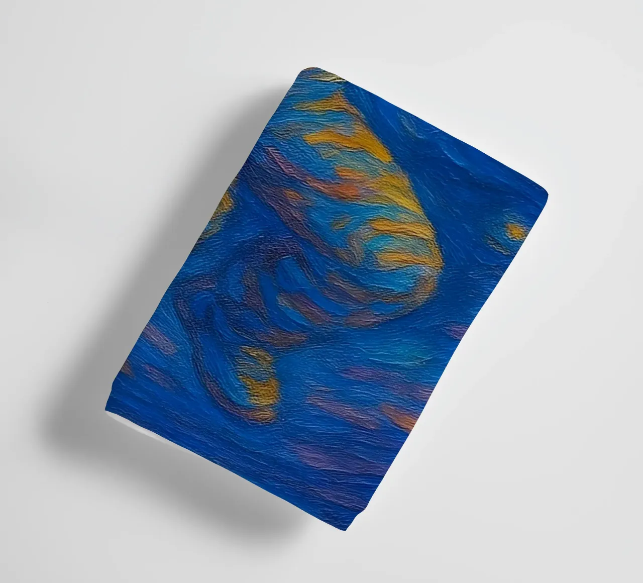 Starry Cosmic Astronaut Floating Surreal Space Art Print towel by Vincent’s Universe