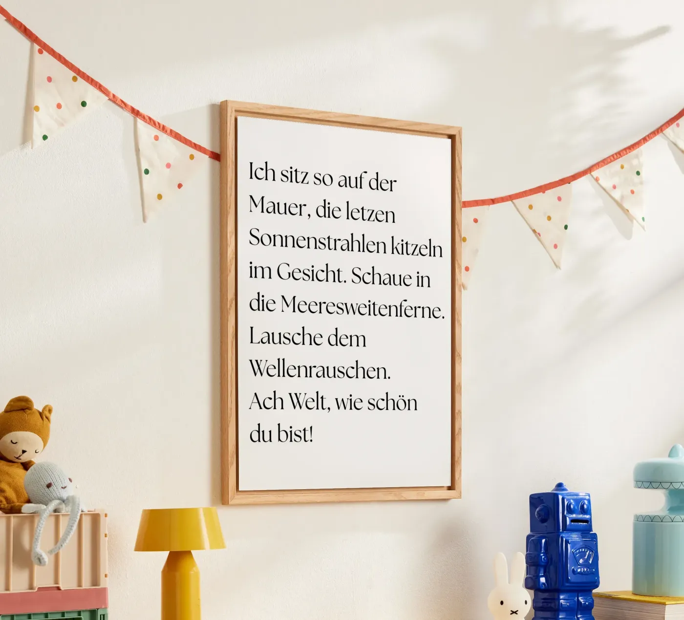 Schöne Welt plexiglass da Tabea Jule