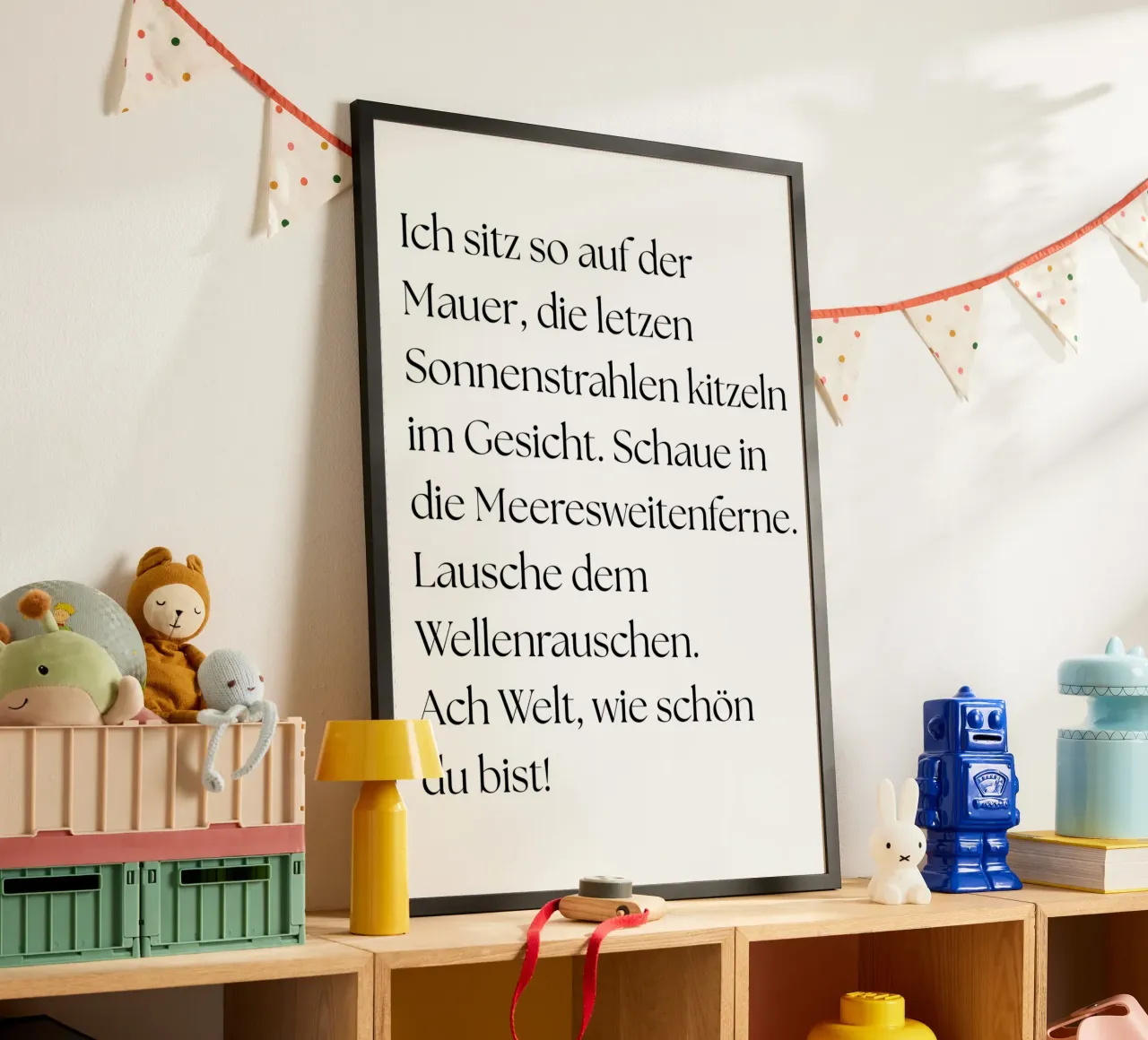 Schöne Welt poster de Tabea Jule