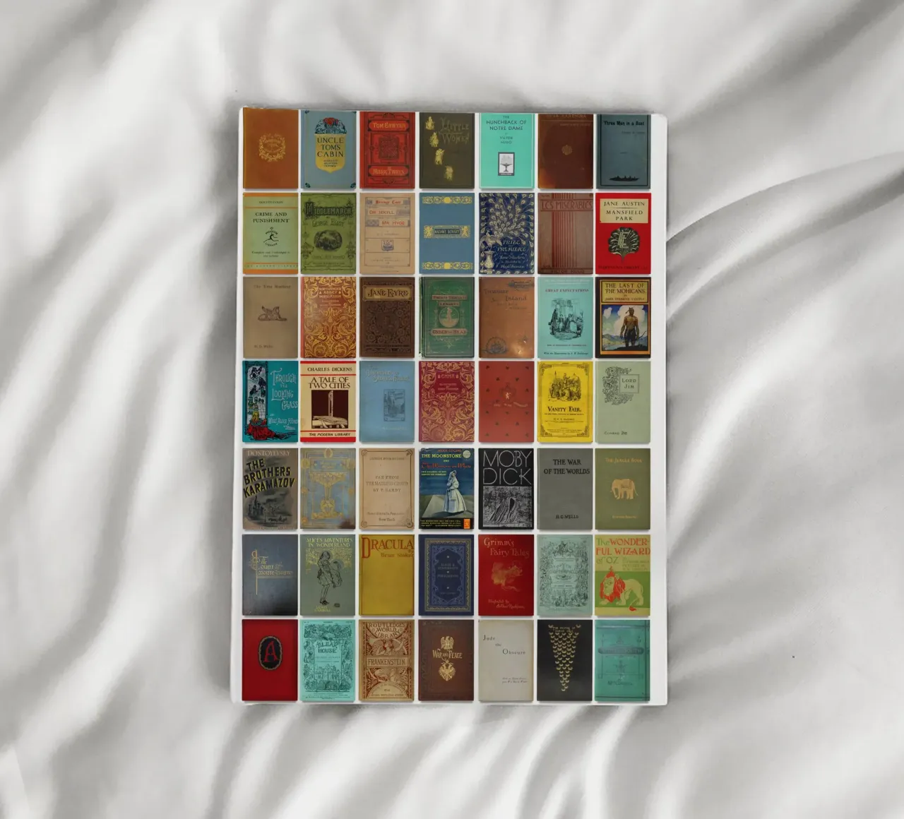 Die größten Bücher des neunzehnten Jahrhunderts Drucken Notizbuch von MissLiterarty