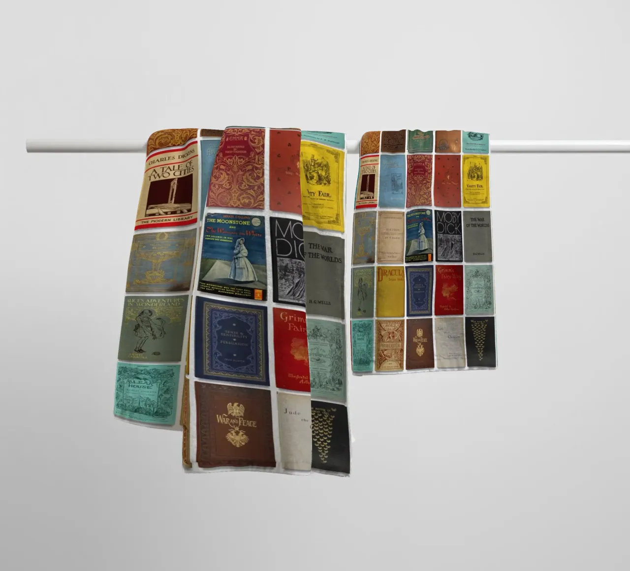 Greatest Books of the Nineteenth Century Print towel by MissLiterarty