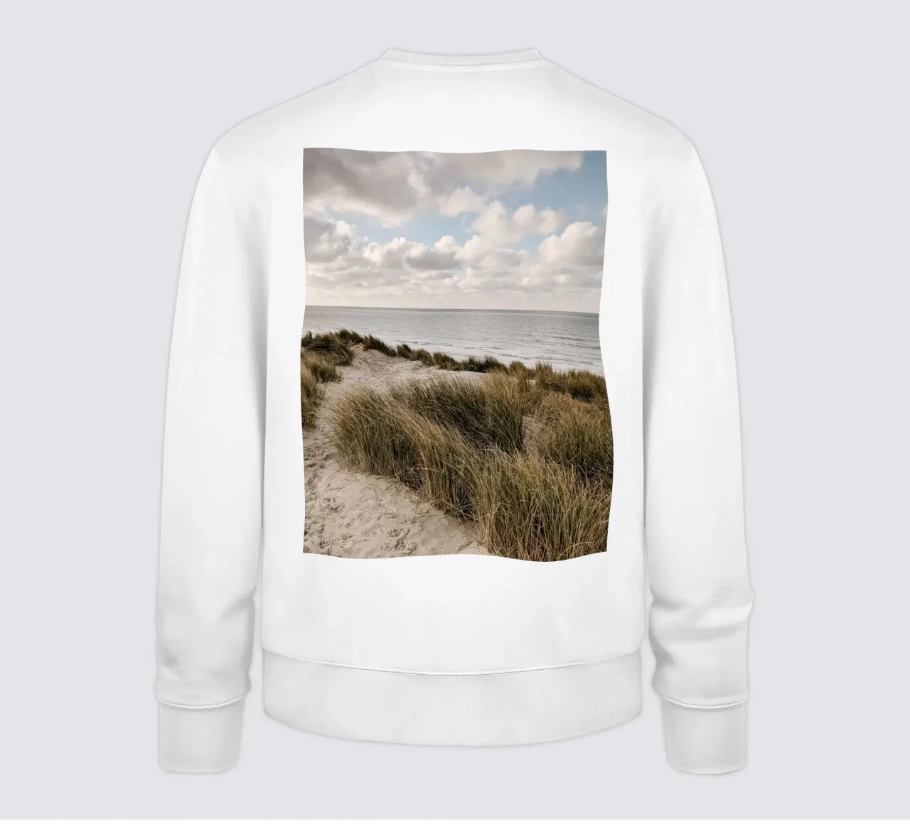 Spiaggia serena, dune e vista mare felpa da The art seasons