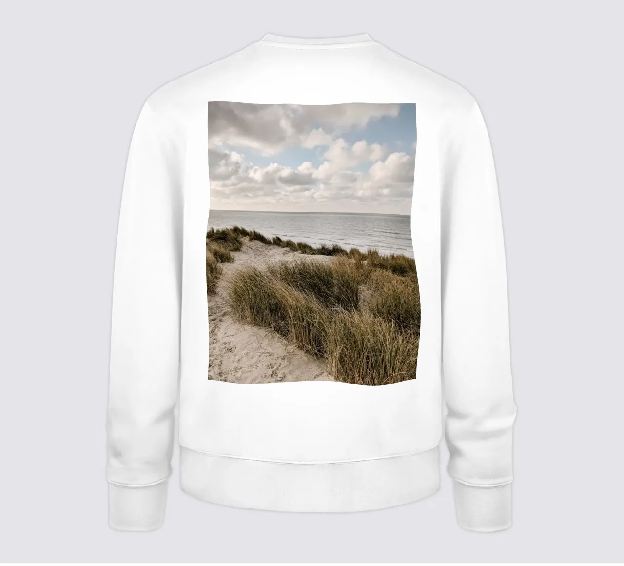 Spiaggia serena, dune e vista mare felpa da The art seasons