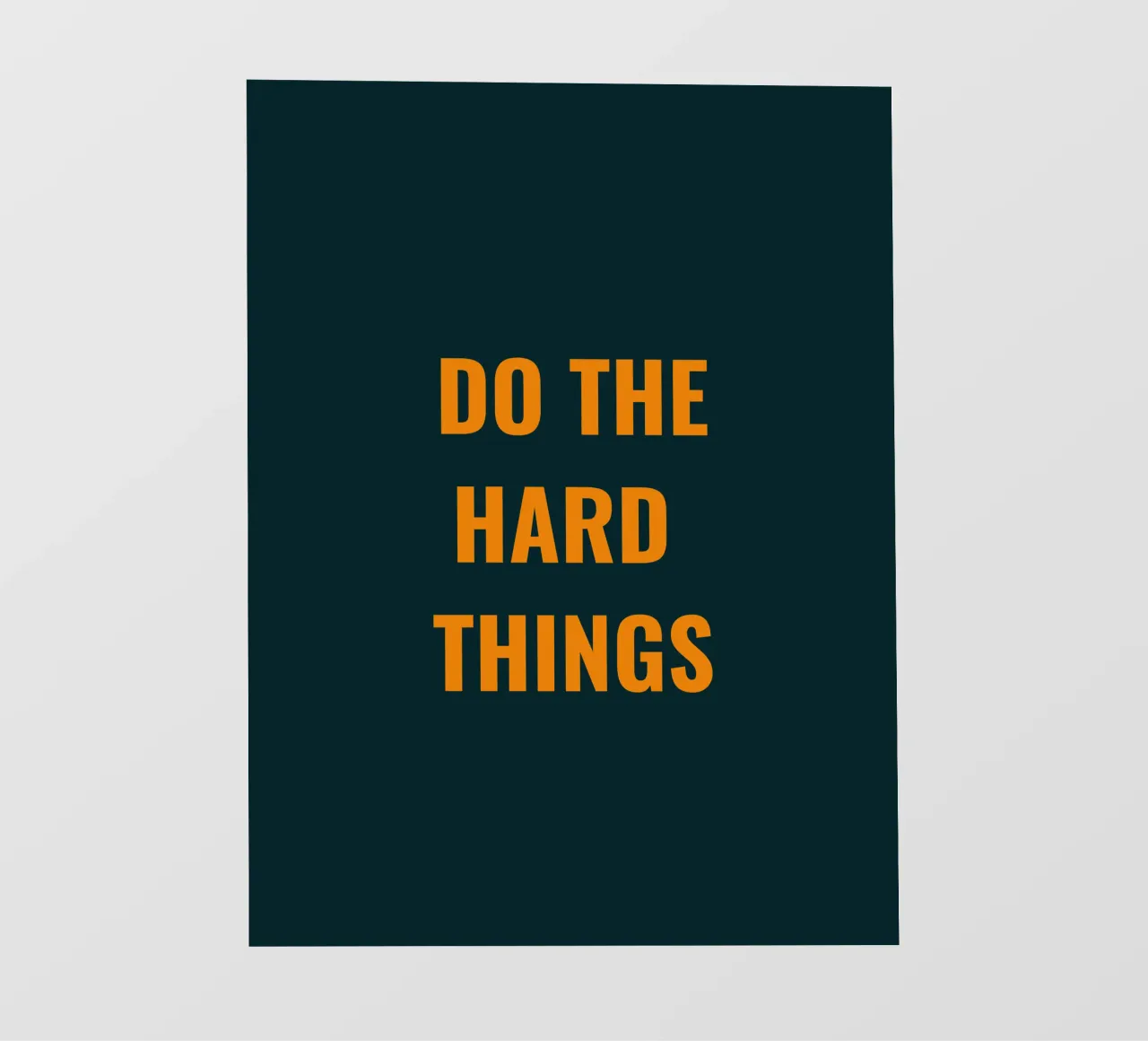 FARE LE COSE DIFFICILI pellicola backlit da Simple