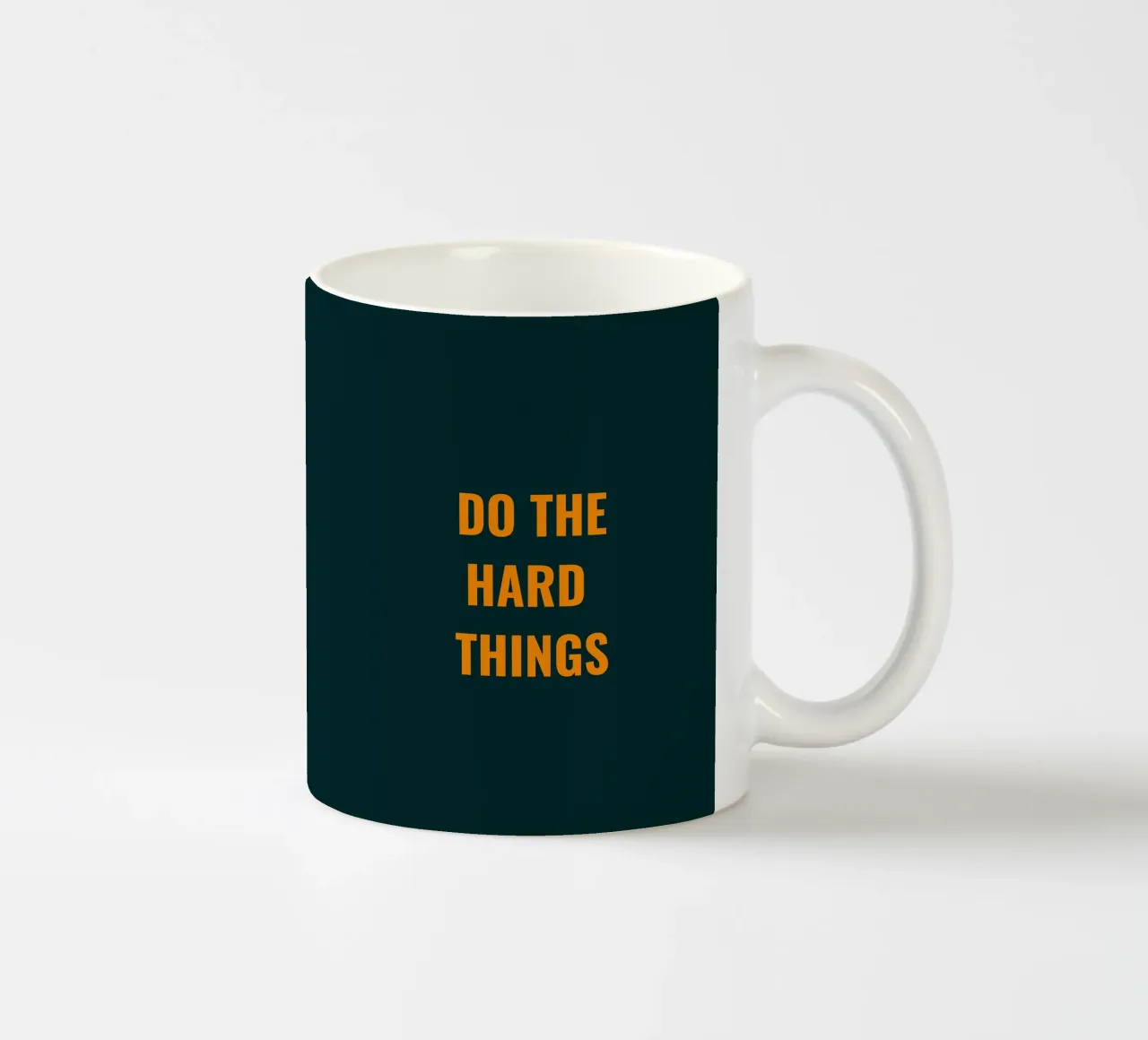 FARE LE COSE DIFFICILI tazza in ceramica da Simple