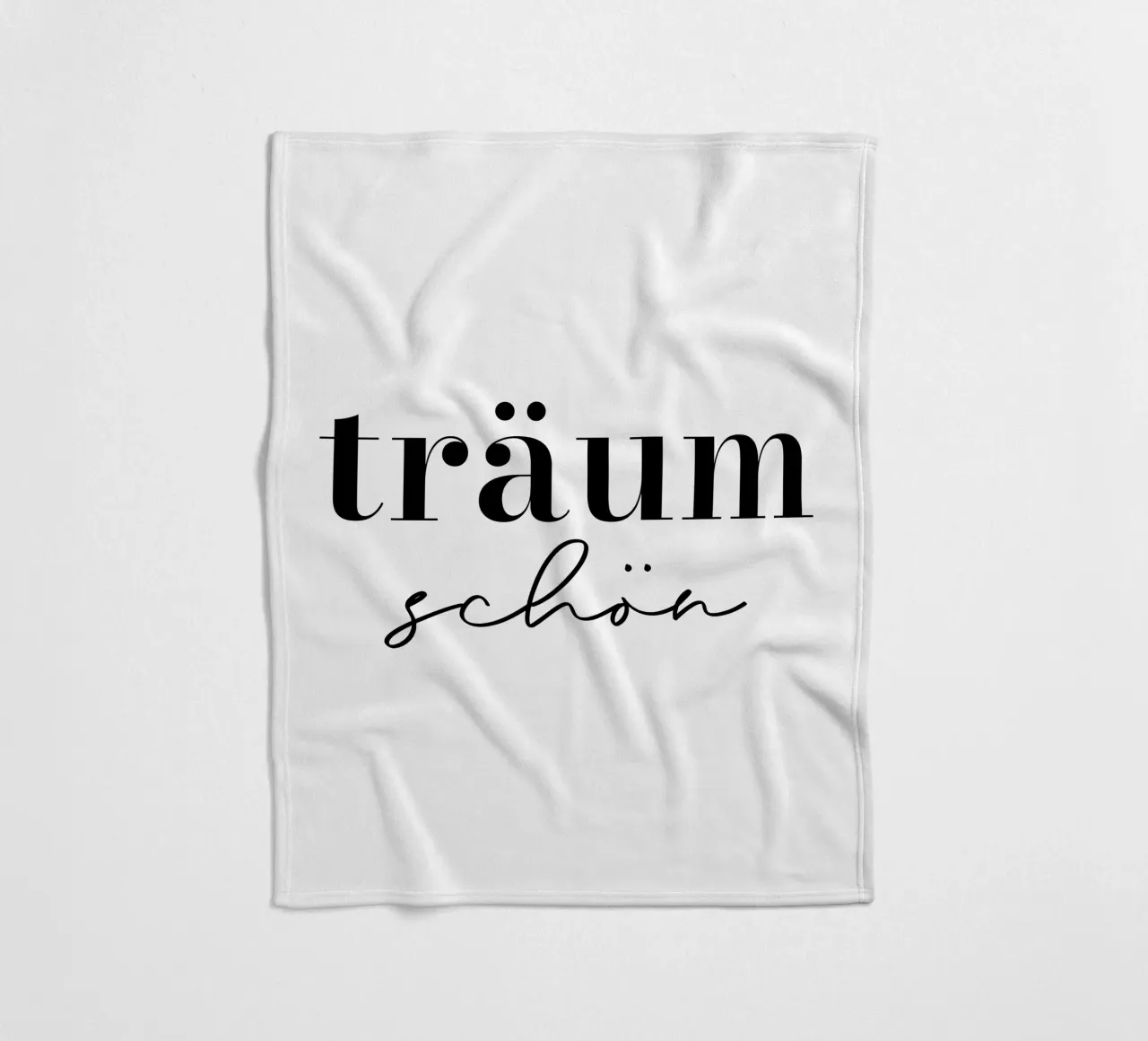 Träum schön coperta in pile da BAINAI