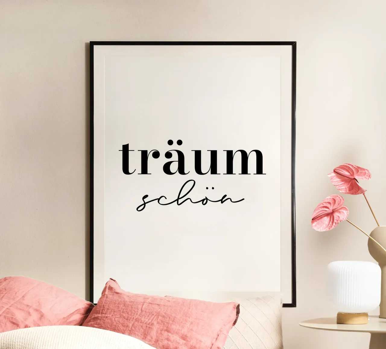 Träum schön poster by BAINAI