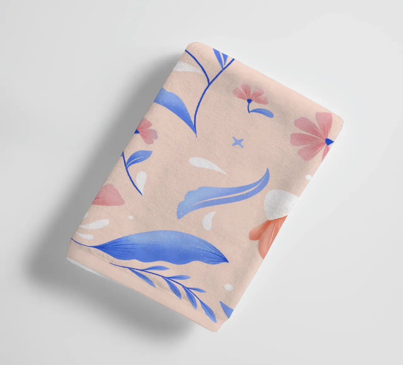Amicizia. Amore. Aforisma e fiori pastello. asciugamano da bagno da CalliLetters