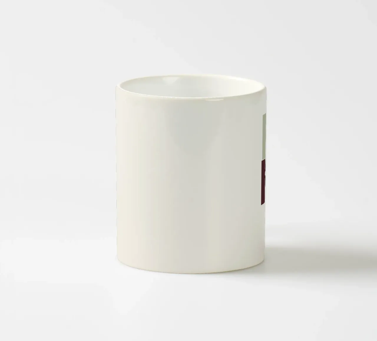 BE HAPPY Retro Typography Poster tazza in ceramica da Imaginative