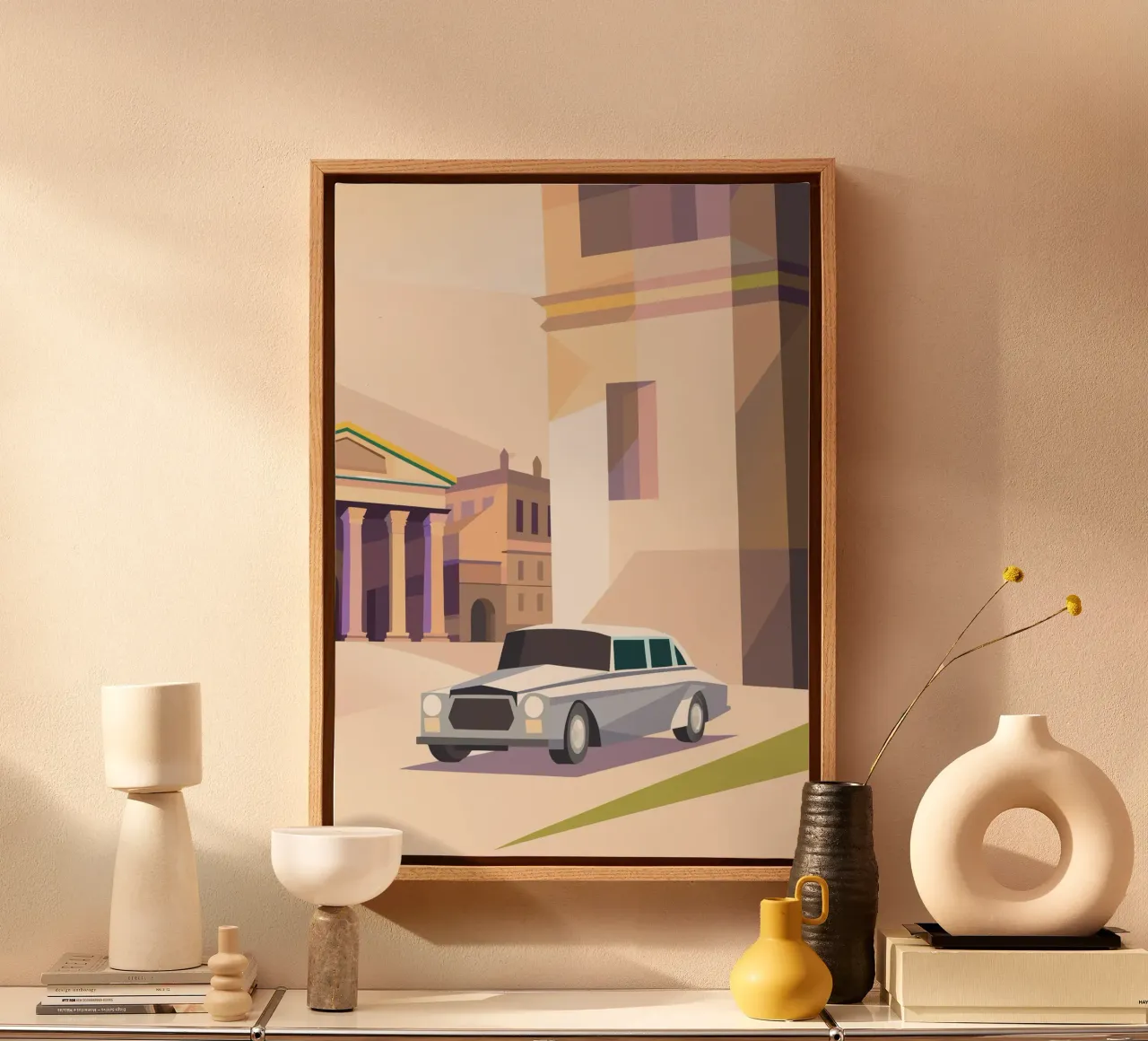 Oldtimer Leinwand von POLYGON SPECIAL