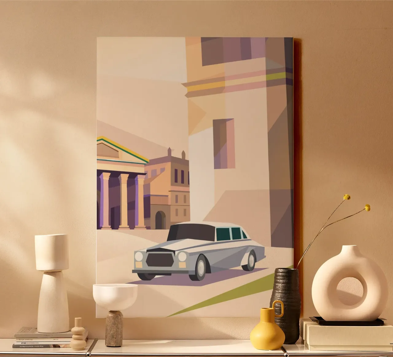 Oldtimer Leinwand von POLYGON SPECIAL