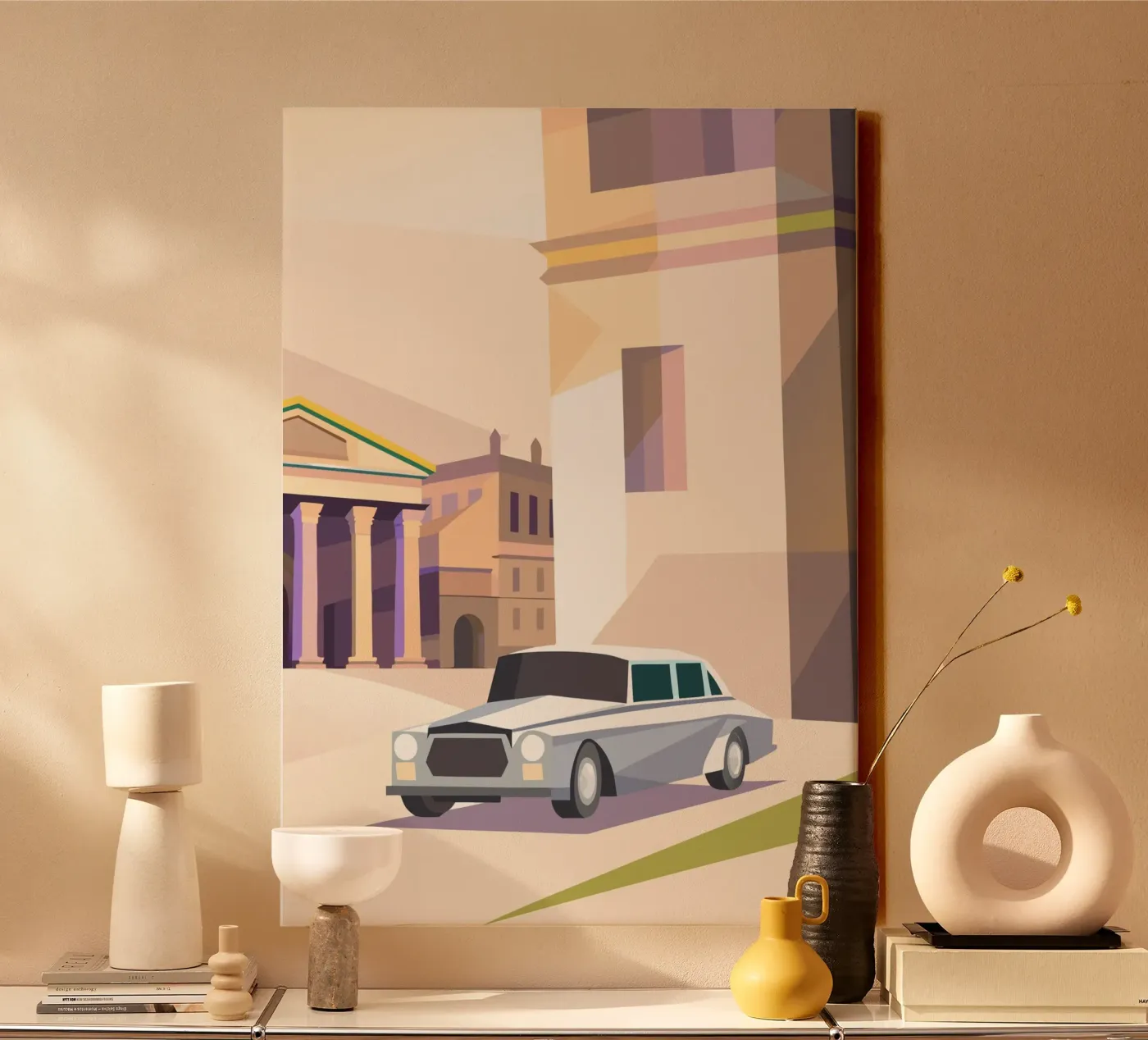 Oldtimer Leinwand von POLYGON SPECIAL