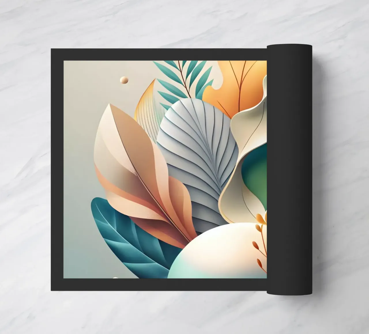 Astratto autunnale zerbino da Artistic-shop