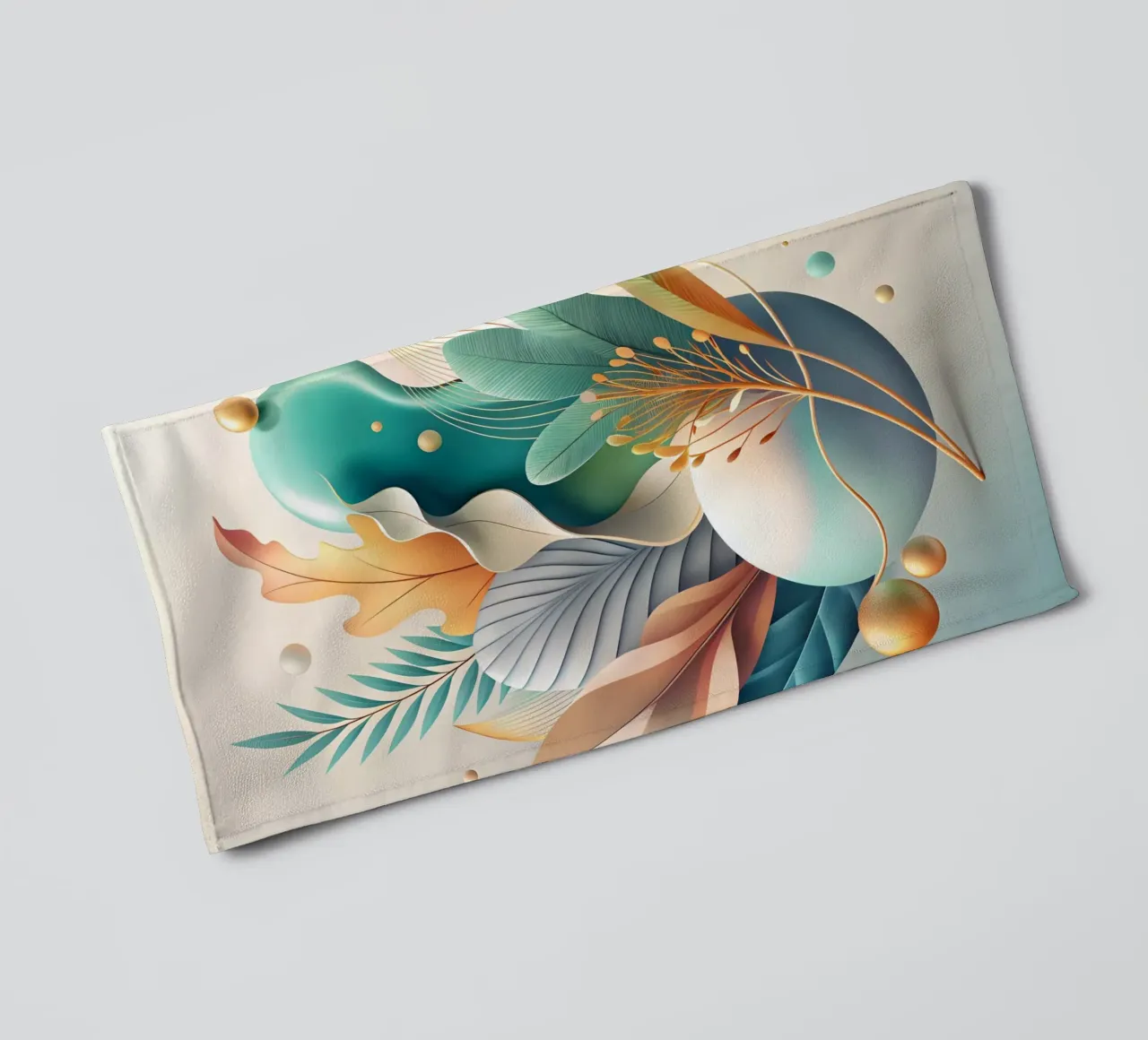 Abstrait automnal serviette de bain de Artistic-shop