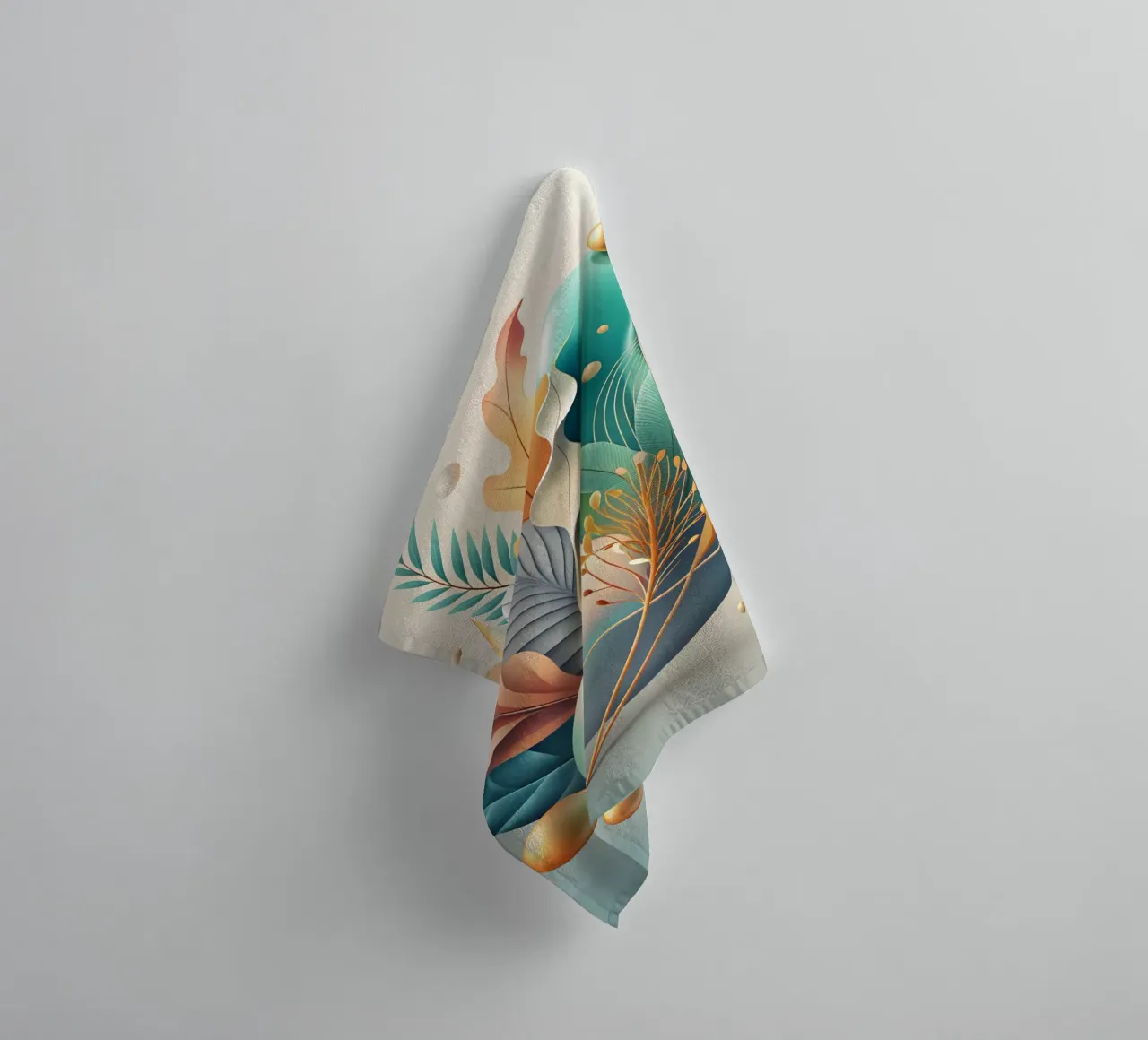 Abstrait automnal serviette de bain de Artistic-shop
