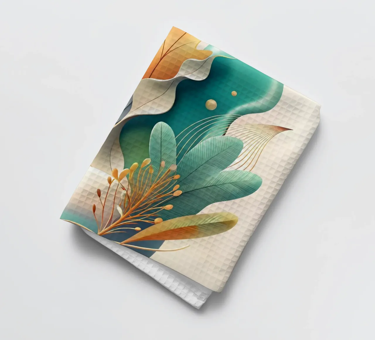 Abstrait automnal torchon de Artistic-shop