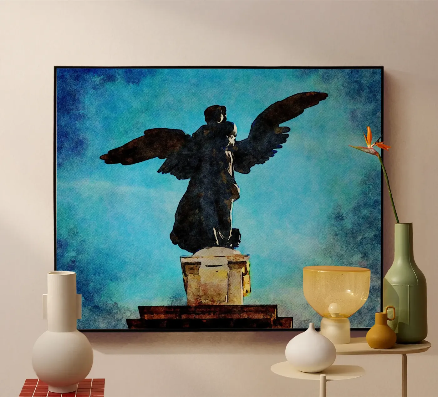 The black angel plexiglass da Piccola Serenata