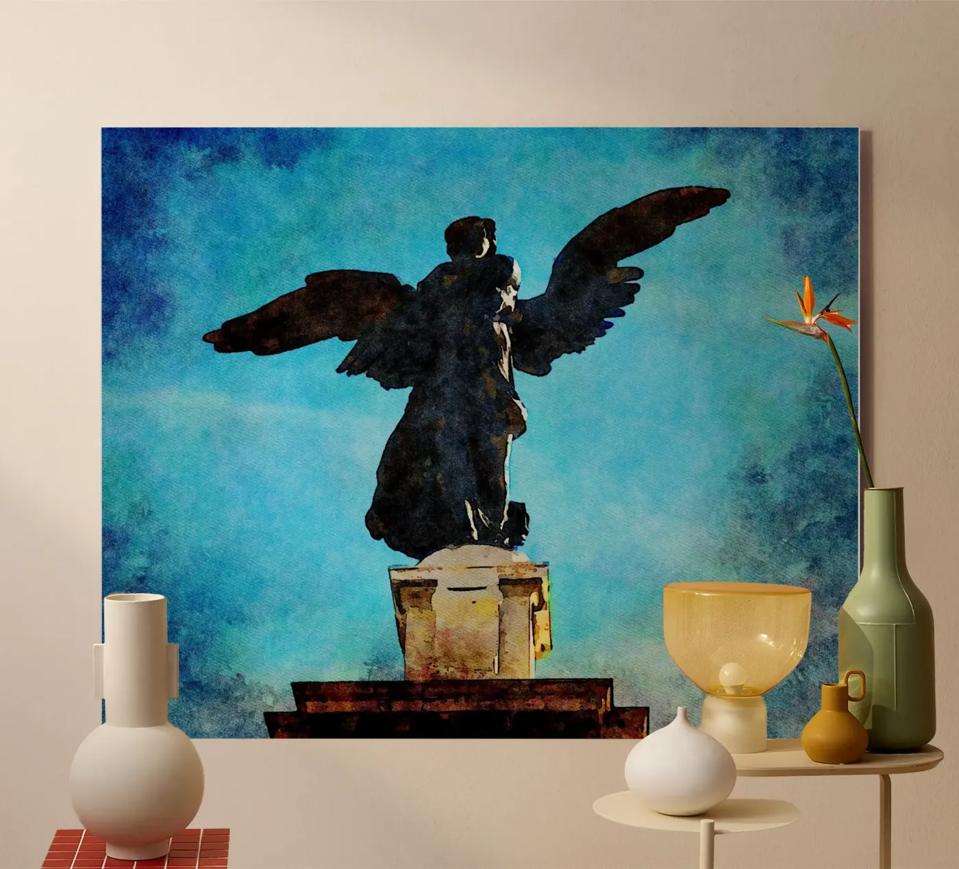 The black angel plexiglass da Piccola Serenata