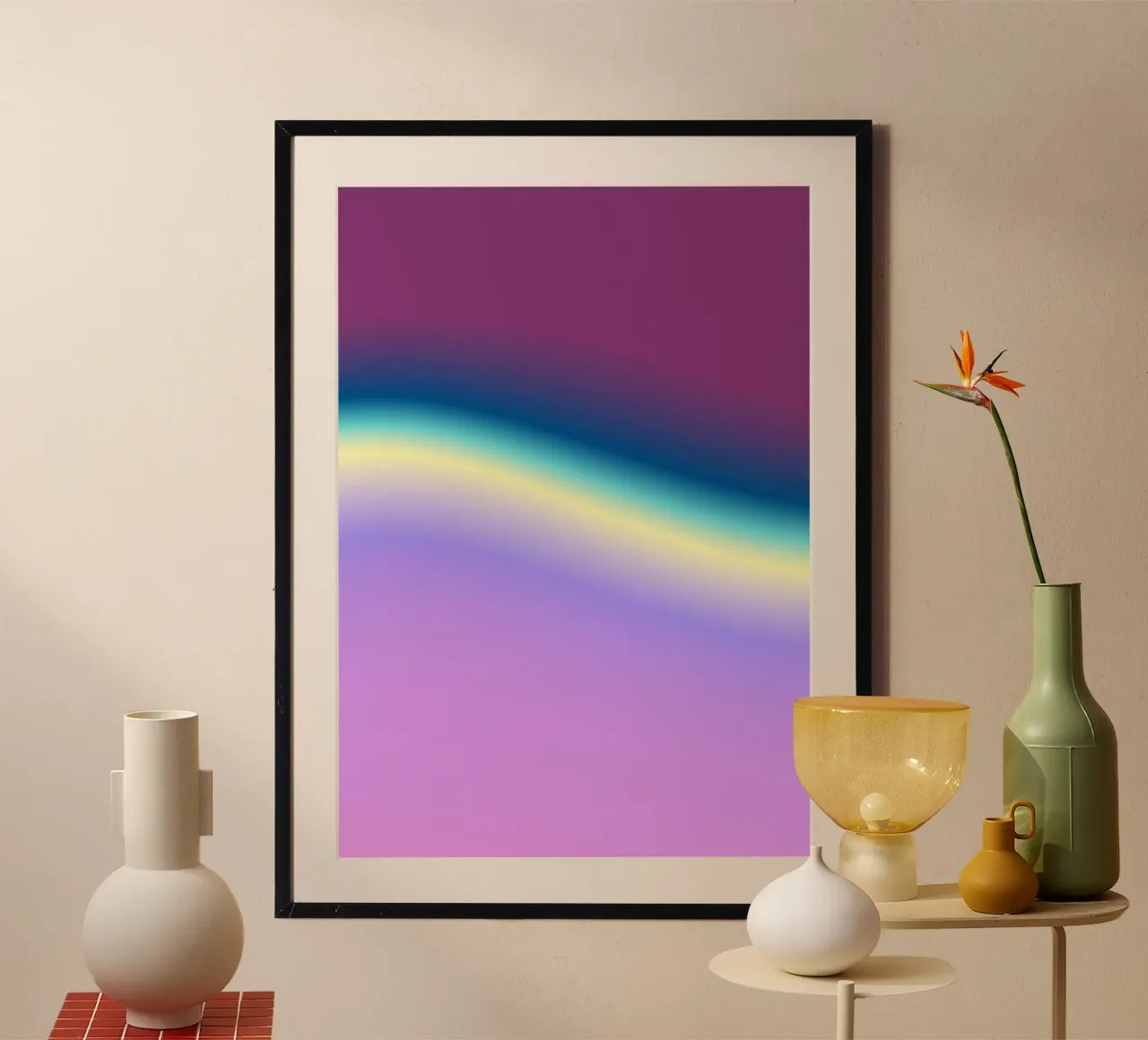 LIGHT WARRIOR 🦊 poster van ÂME LIBRE STUDIO 2.0