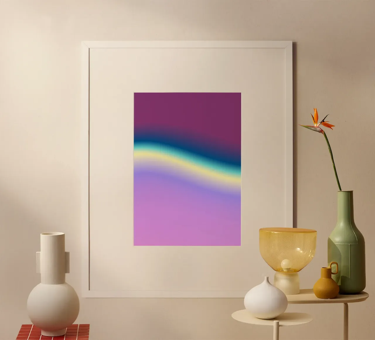 LIGHT WARRIOR 🦊 poster van ÂME LIBRE STUDIO 2.0