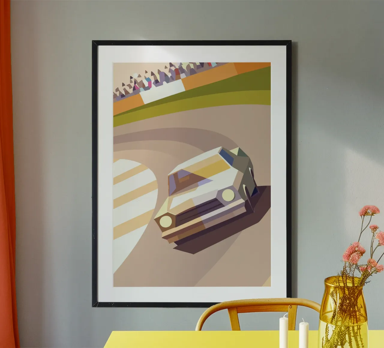 Auto da corsa poster da POLYGON SPECIAL