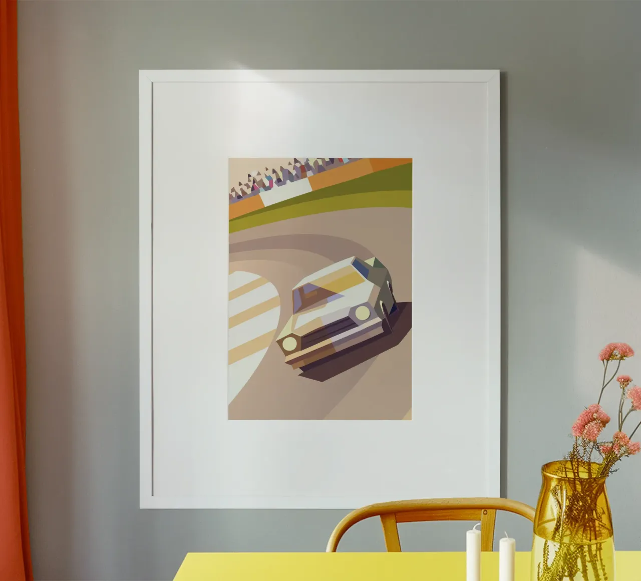 Auto da corsa poster da POLYGON SPECIAL