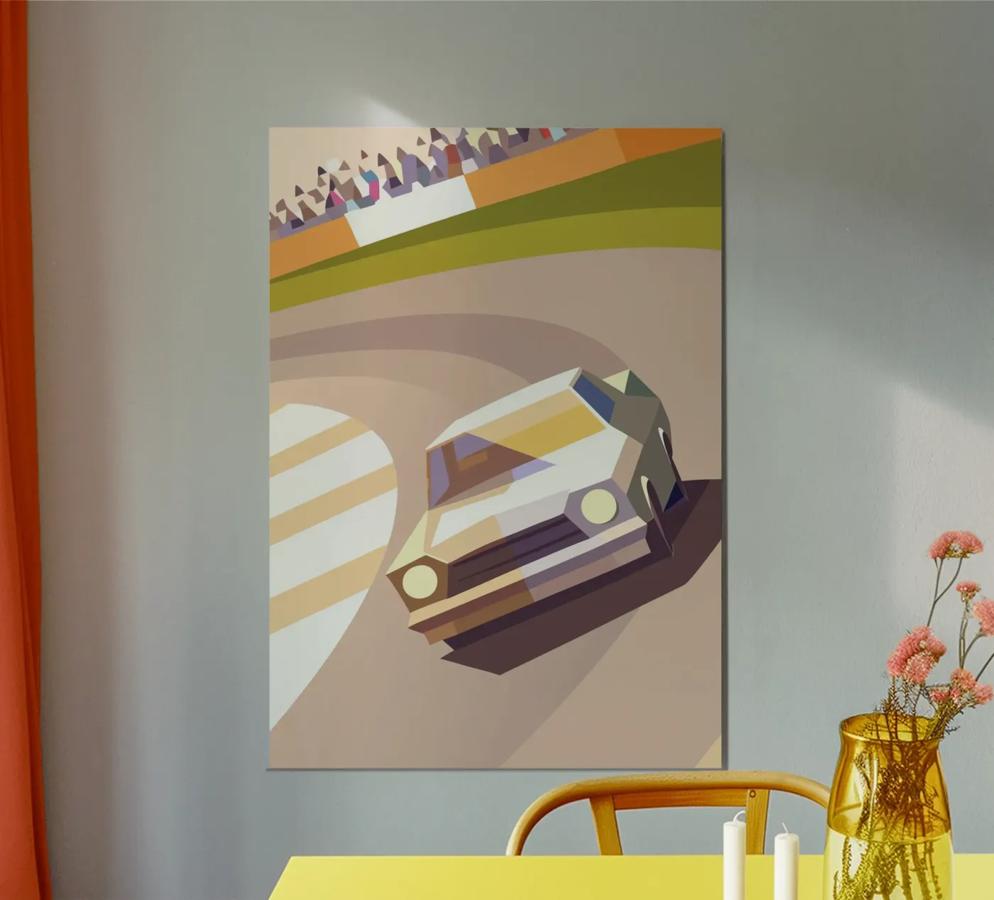 Auto da corsa poster da POLYGON SPECIAL