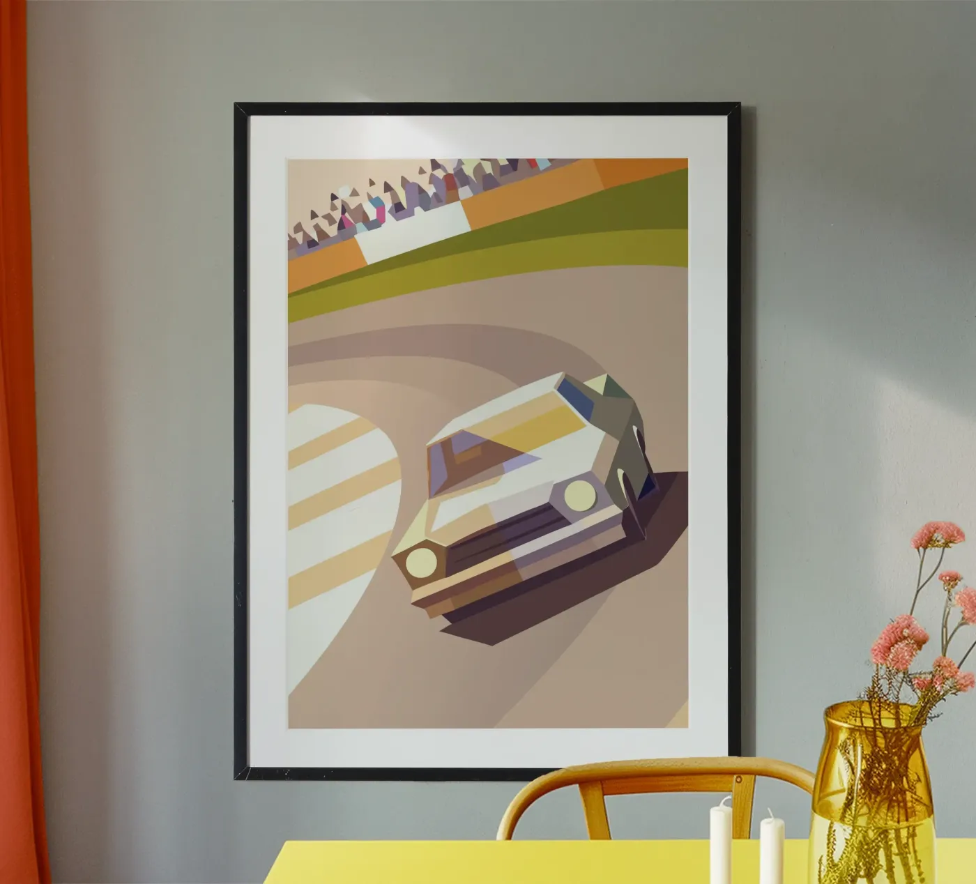 Auto da corsa poster da POLYGON SPECIAL