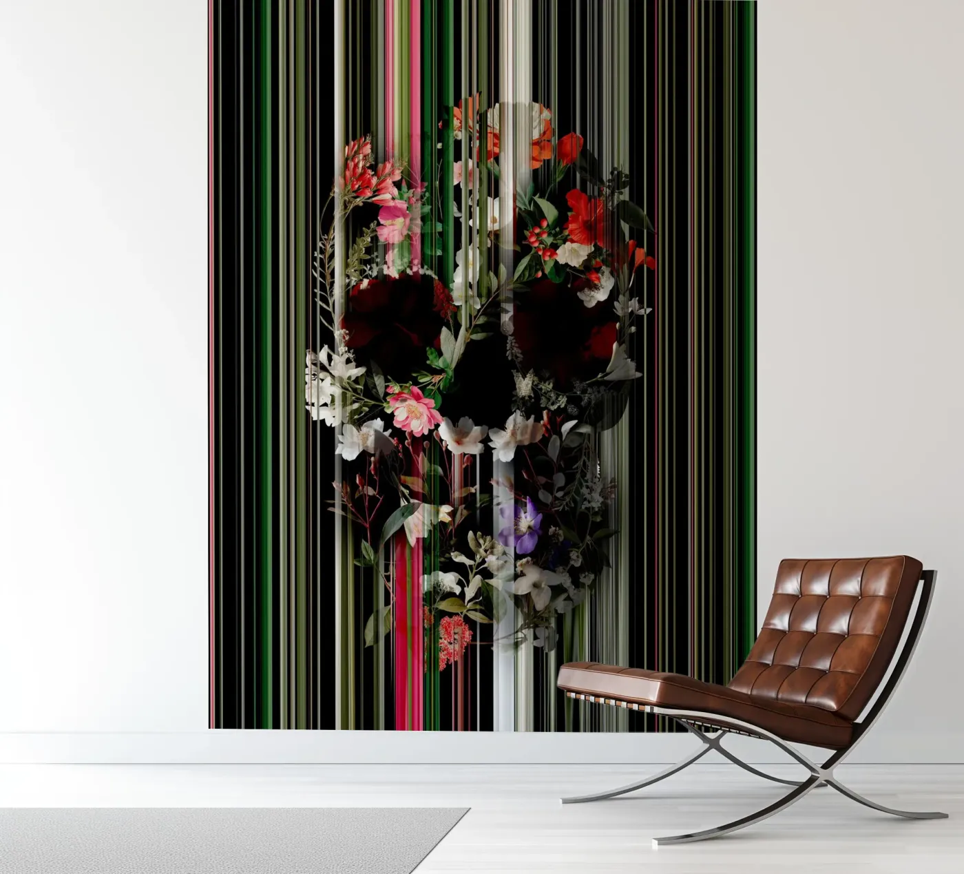 Projection fotobehang van Ali Gulec