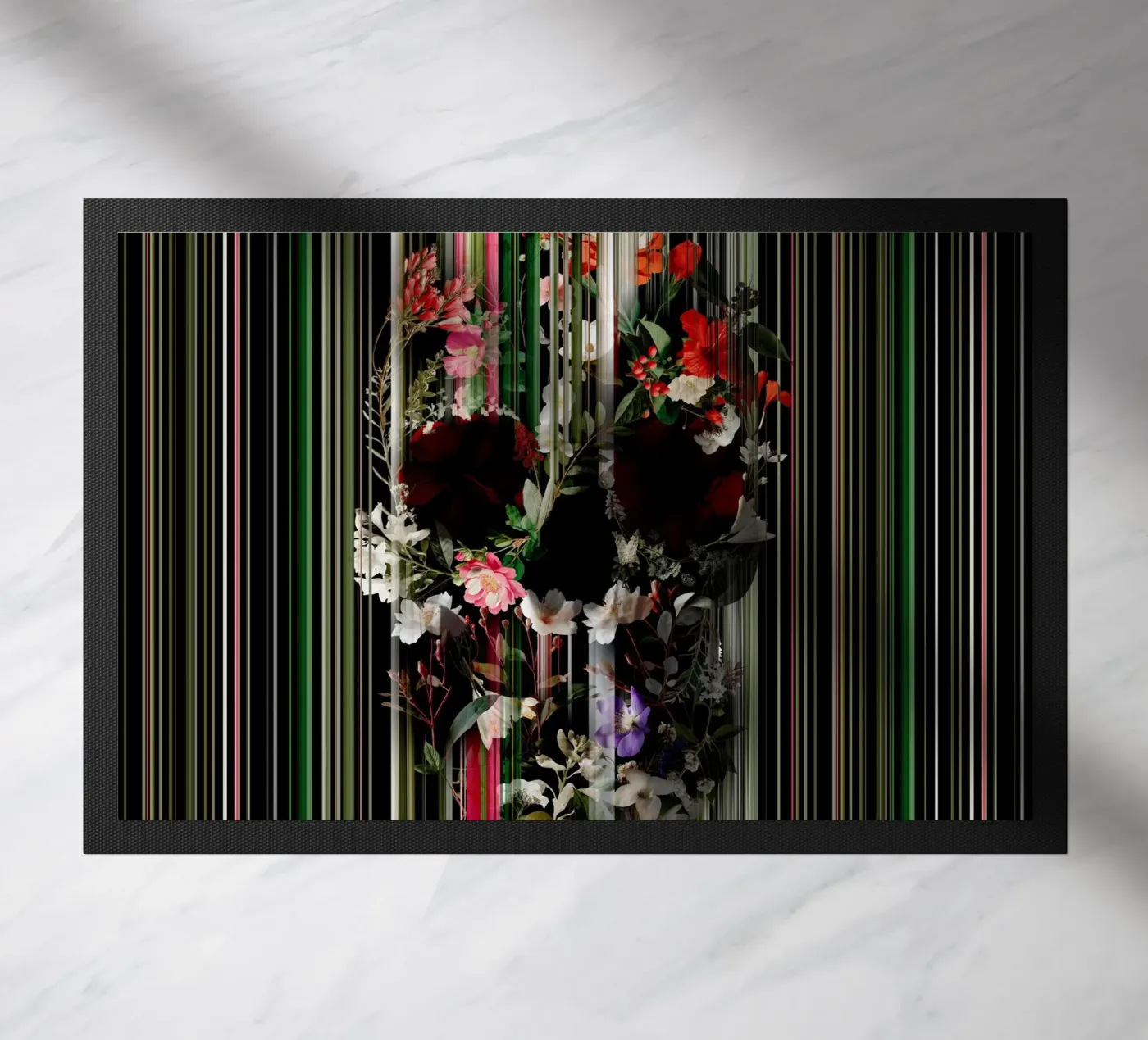 Projection doormat by Ali Gulec