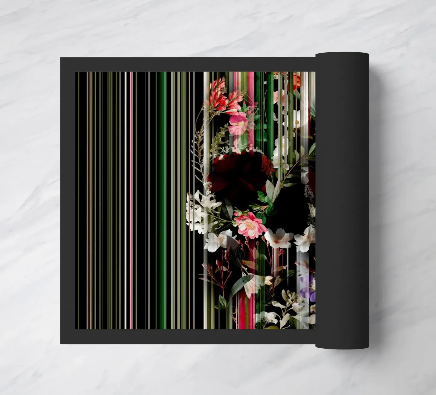 Projection doormat by Ali Gulec