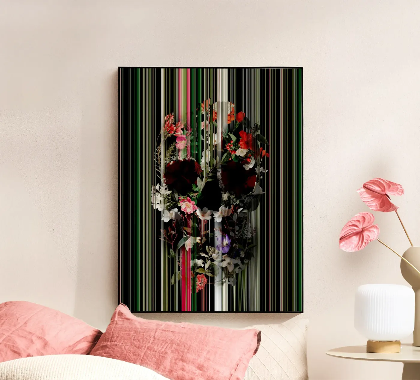 Projection acrylic glass by Ali Gulec