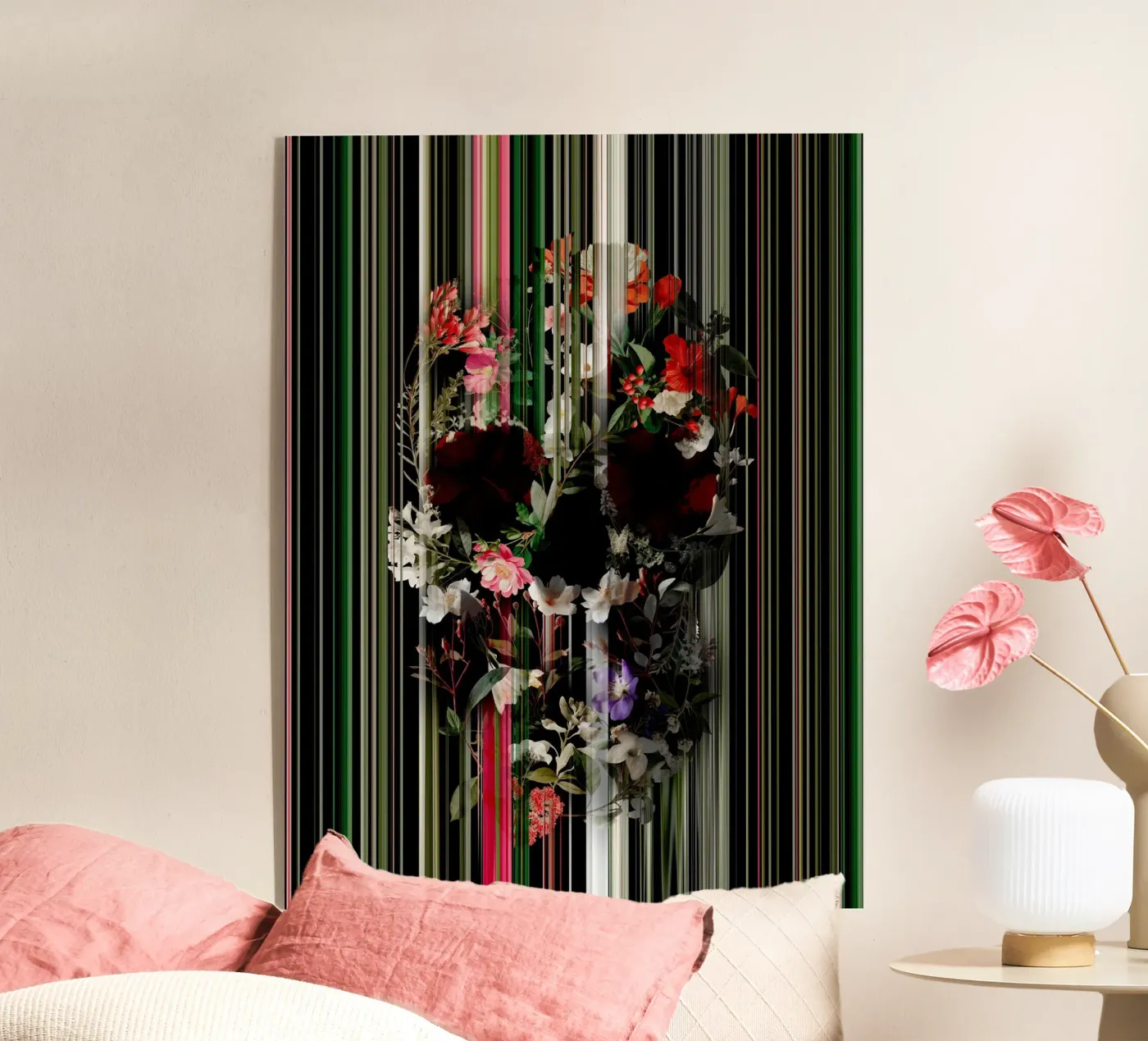 Projection acrylic glass by Ali Gulec