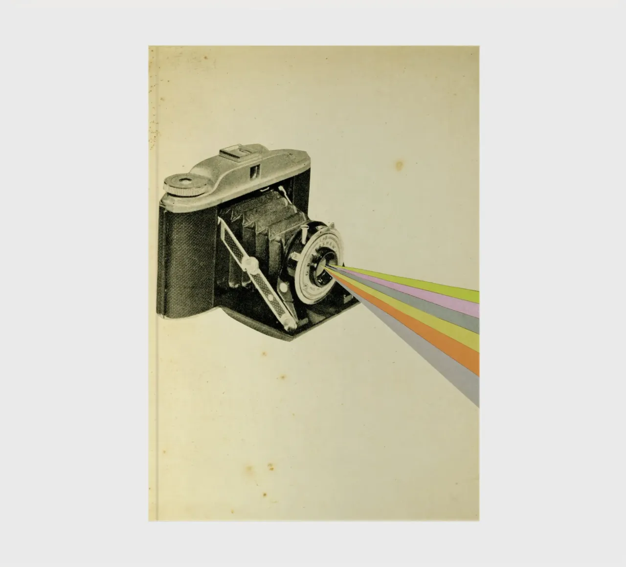 It's a Colourful World notebook by Cassia Beck Collage